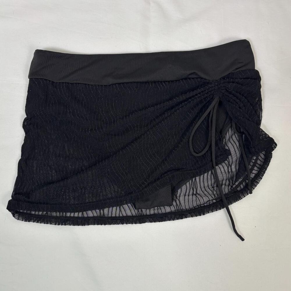 Black Lace bikini skirt